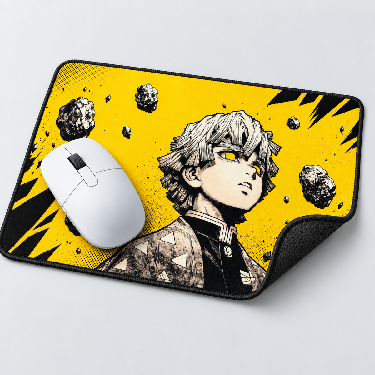 Zenitsu Yellow Thunder Anime Mouse Pad - alternate product view