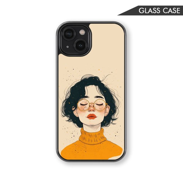 Short Hair Cute Girl Phone Case