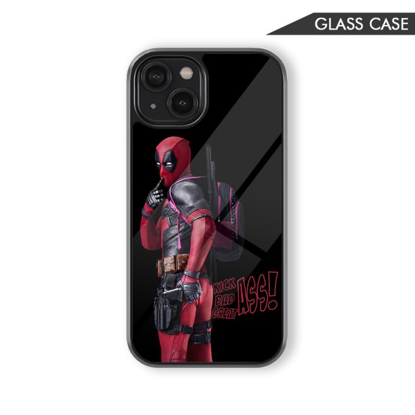 Deadpool Black Background Phone Case