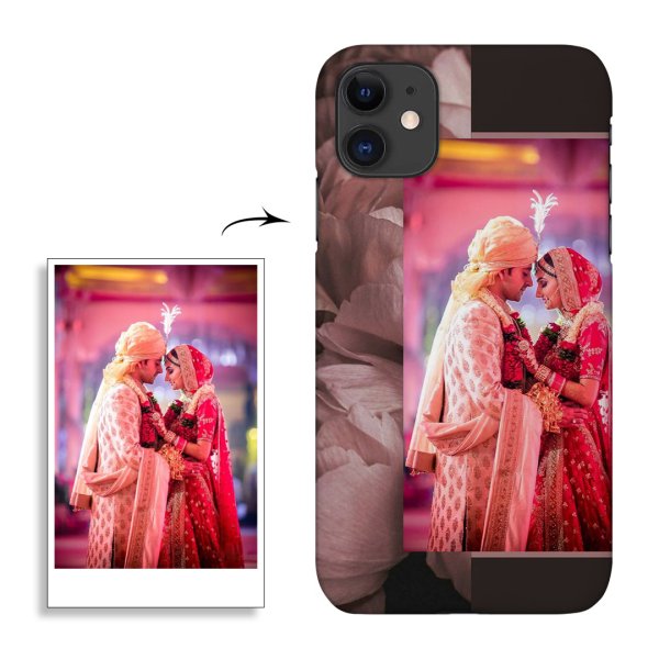 Photo Print Mobile Case With Aesthetic Background