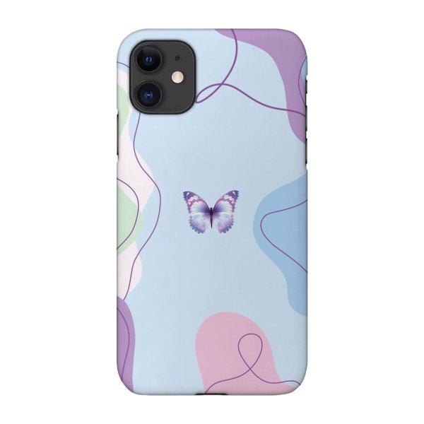 Designer Color Butterfly Back Mobile Cover 