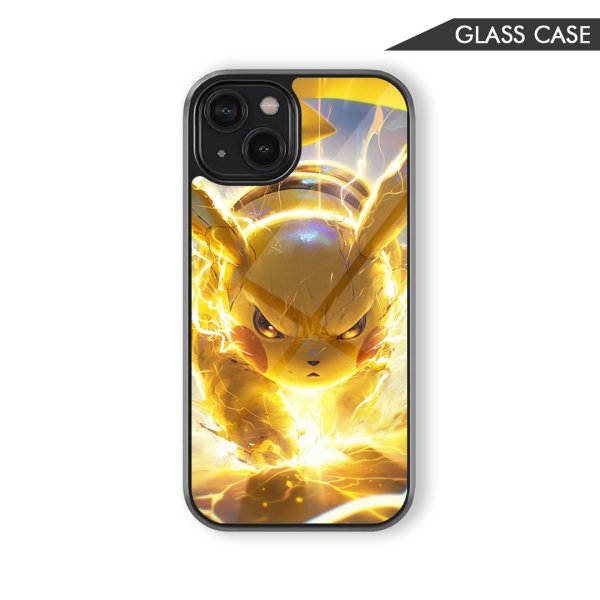 Pikachu Glass Phone Cover