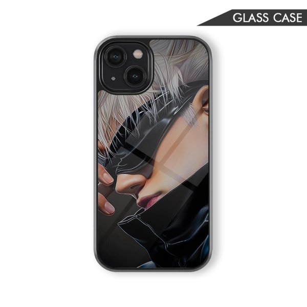 Gojo 3d Realistic Glass Phone Case