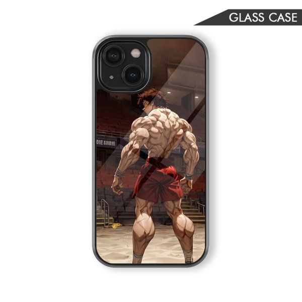 Baki 3d Glass Phone Case