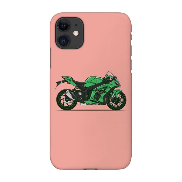 Green Bike Phone Cover