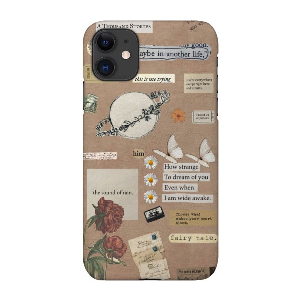 Beautiful Sticker Desgine Phone Cover