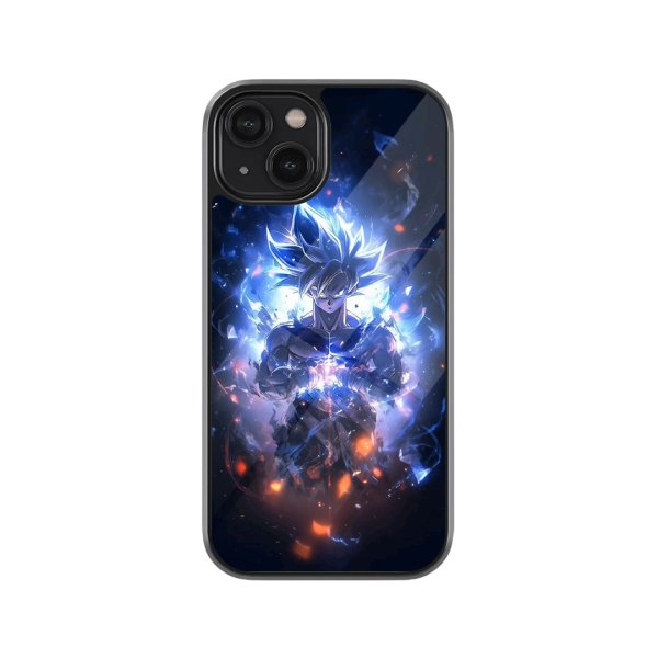 Goku Dark With Blue Aura Phone Case