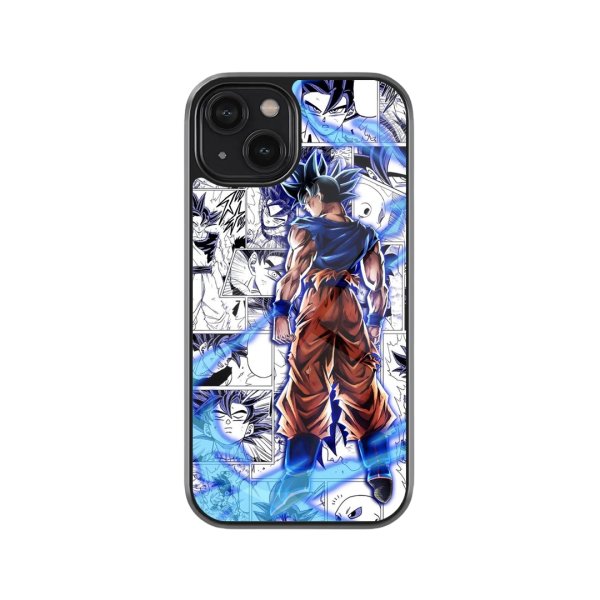 Goku Ultra Instinct Glass Phone Case