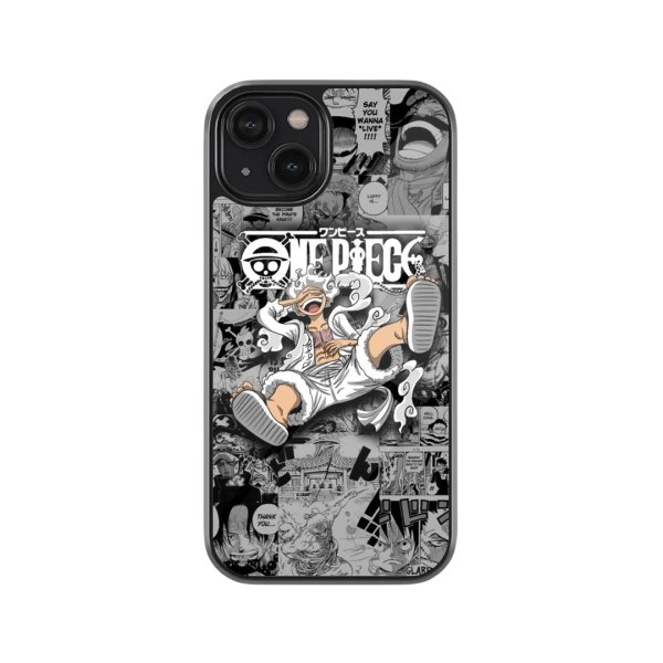 Luffy Gear 5 Story Style Glass Phone Cover