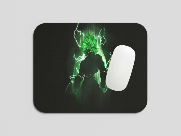 Broly Green Aura MousePad 