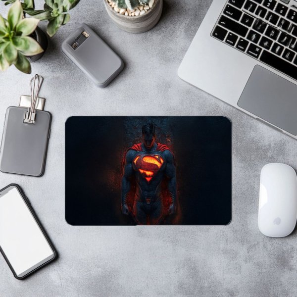 Dark Style Superman Mouse Pad