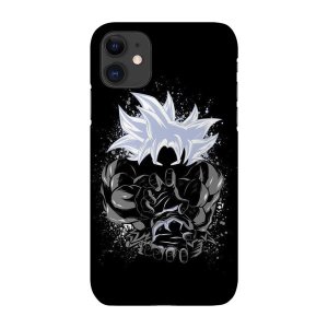 Ultra Instinct Black Background Phone Cover