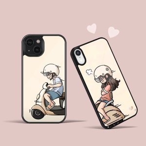 Couple On Ride Phone Cover