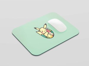 Pikachu Red Tomato Sauce Love MousePad