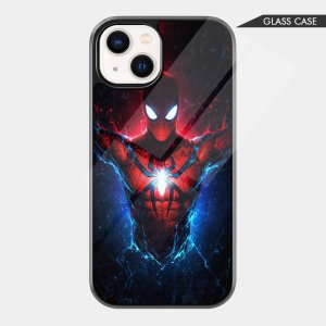 SpiderMan Hd Glass Phone Case