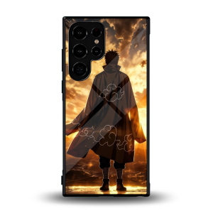 Akatsuki Cloak Itachi Uchiha Naruto Sunset Phone Case