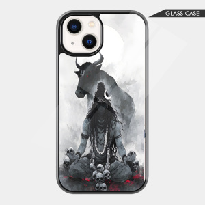 Mahakal Shiva Artistic Strong Glass Case